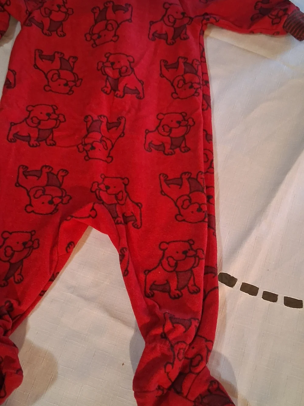 Carters cozy red