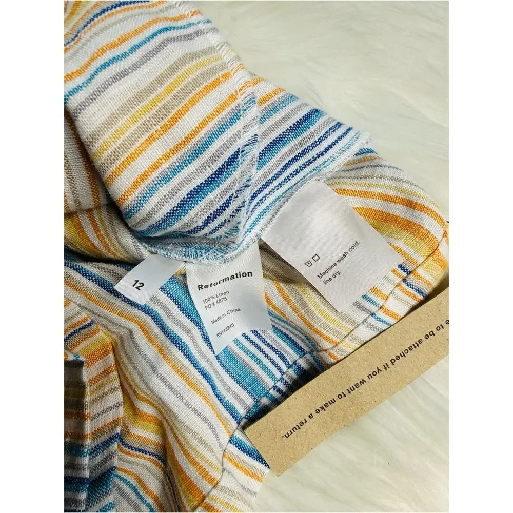 Reformation linen island