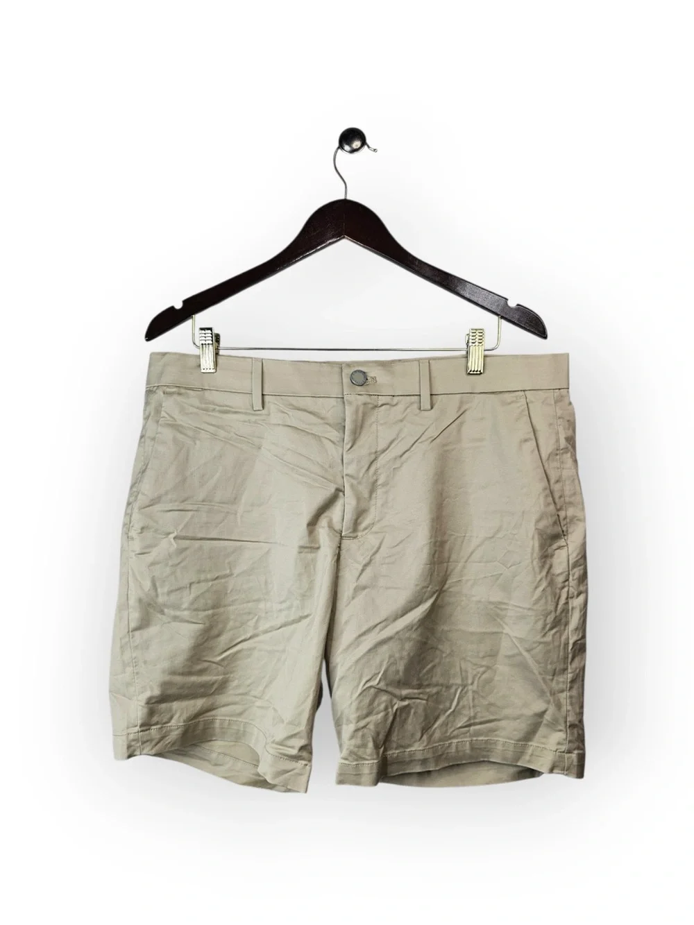 Banana Republic Men’s Tan Core Temp Chino Shorts Size 36