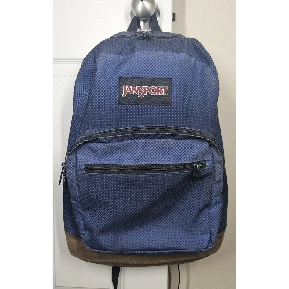 Jansport Suede Bottom Backpack Map Of Seattle Interior Laptop and Tablet Sleeve