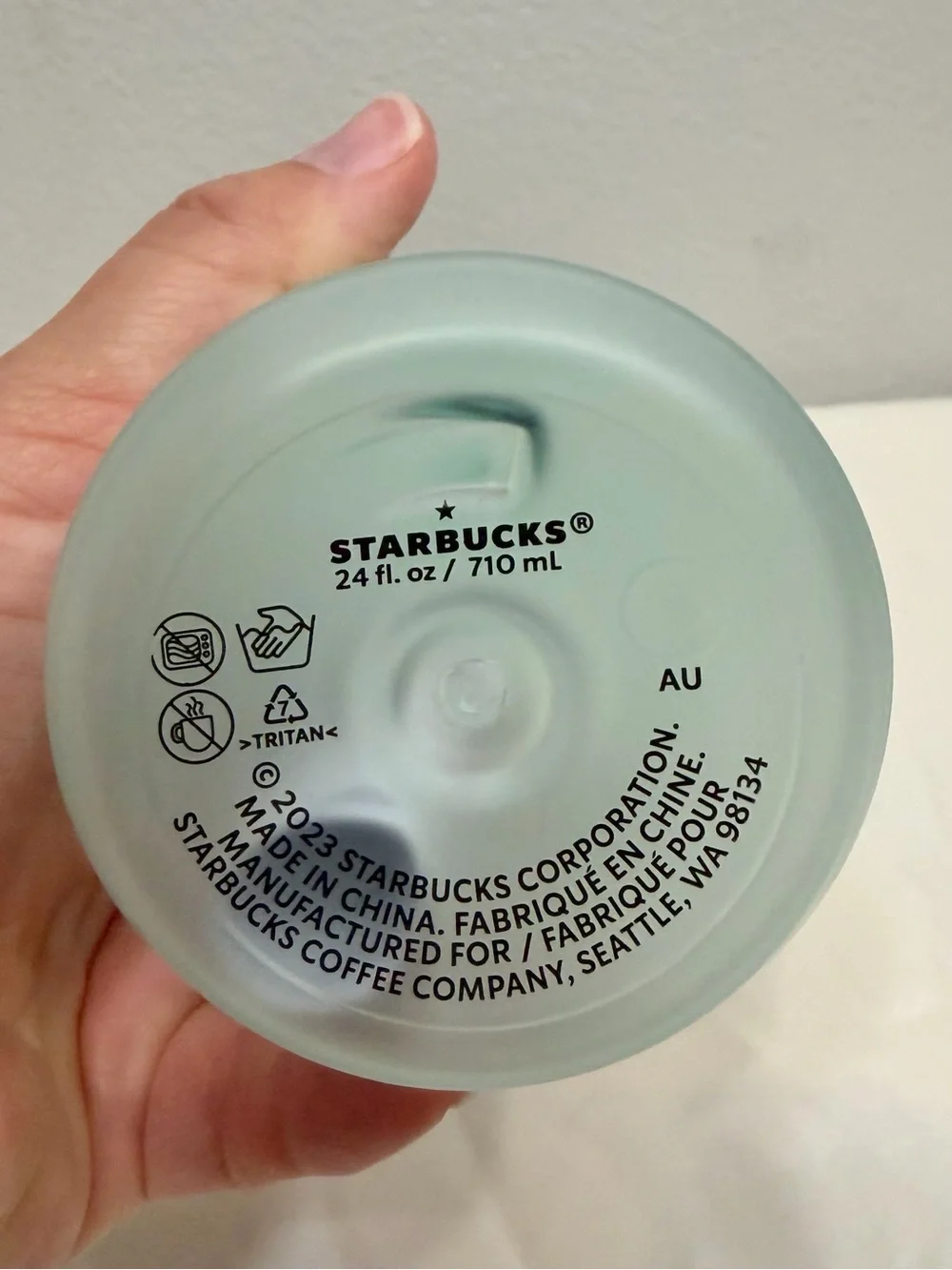 Starbucks bottom view