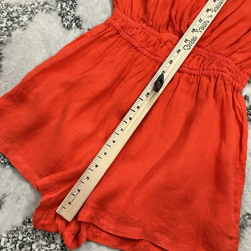 Zara red orange