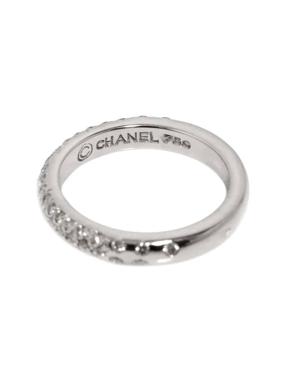 Chanel Comet 49 Ring Diamond 18k WG White Gold 750