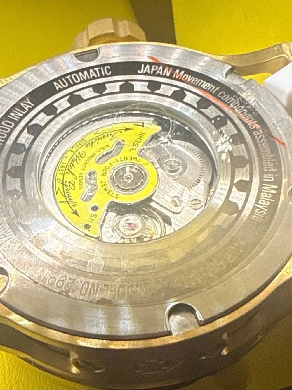 Invicta watch ornate