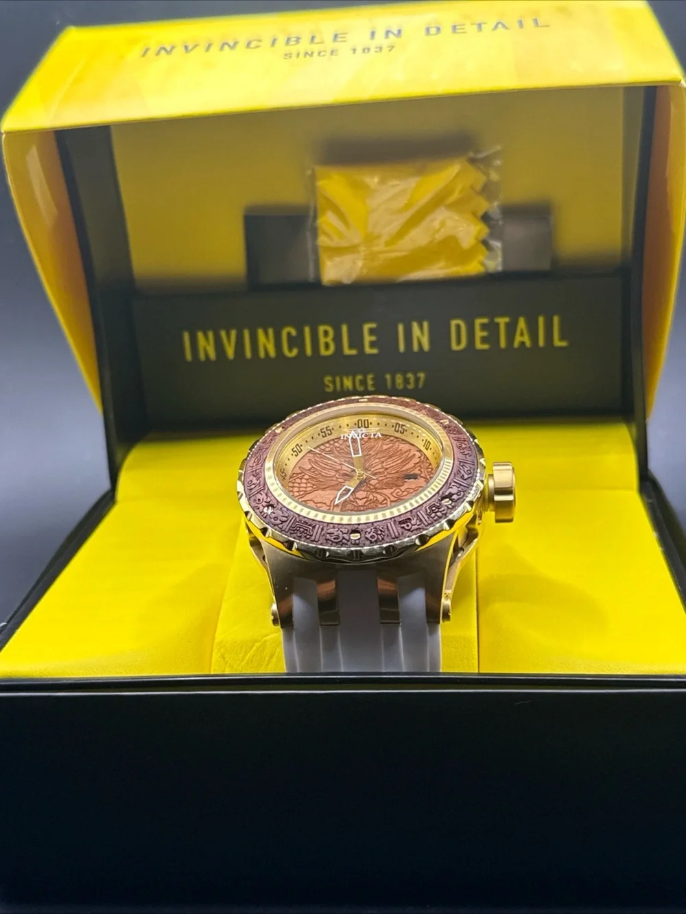Invicta watch ornate