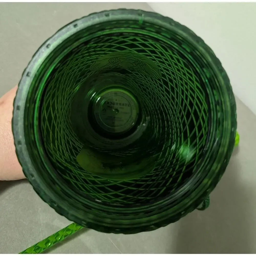 Starbucks Wicked Emerald City Tumbler 24oz Venti Green Hot Air Balloon NWOT