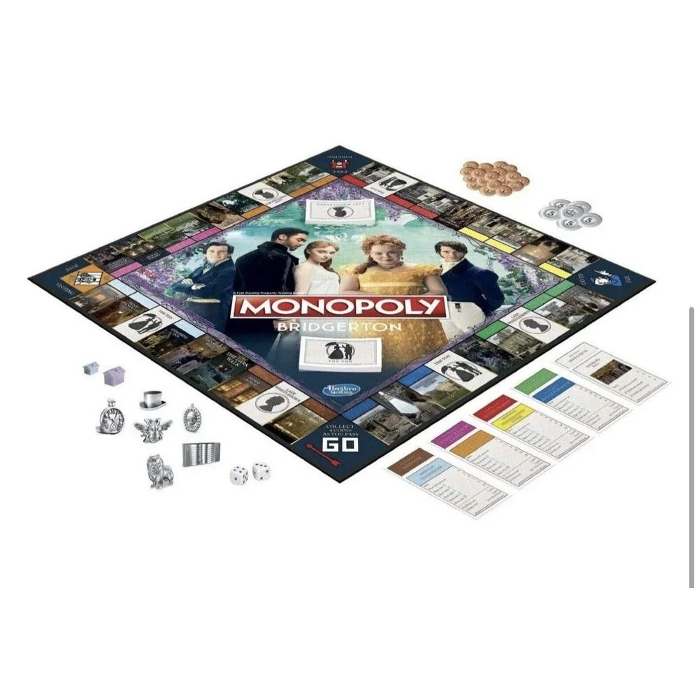 Monopoly Bridgerton  Edition Board Game (read)