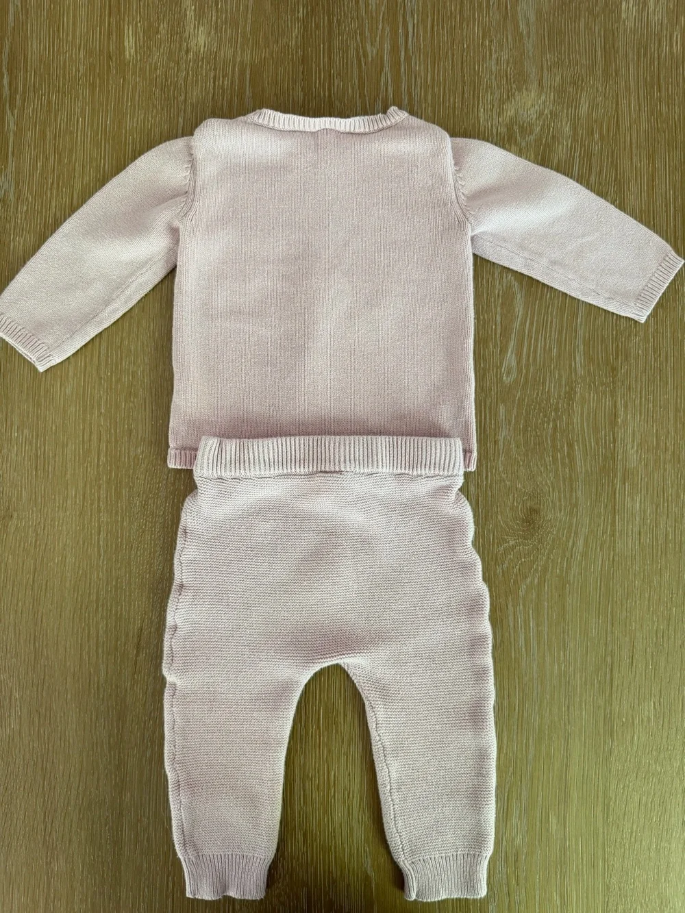Carters bear knit contrasting