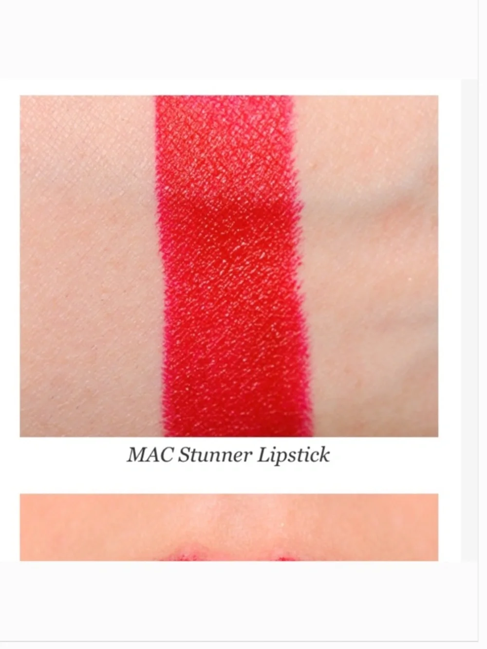 MAC Cosmetics satin lipstick