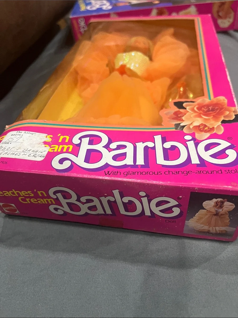 Barbie dressed peach
