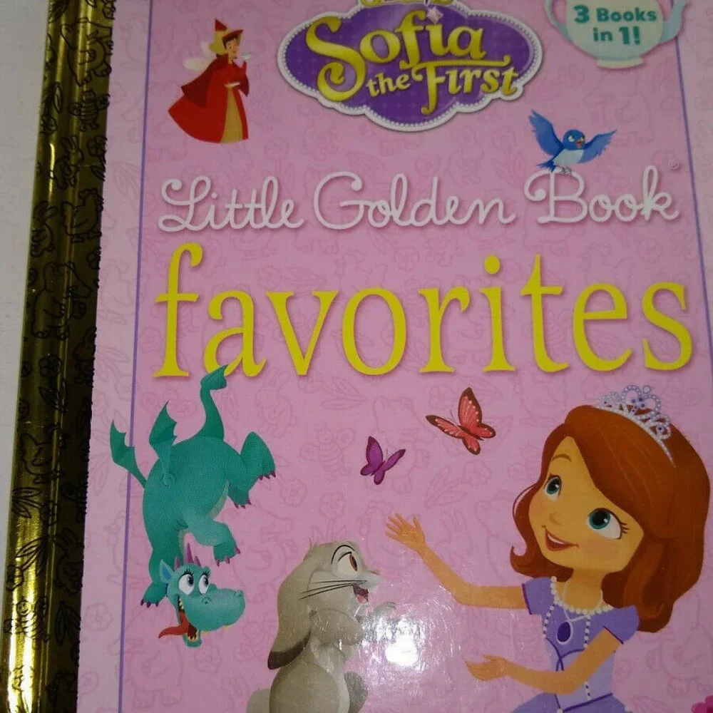 Favorites Sofia the First 3 books in 1! + Little Golden Books Favorites