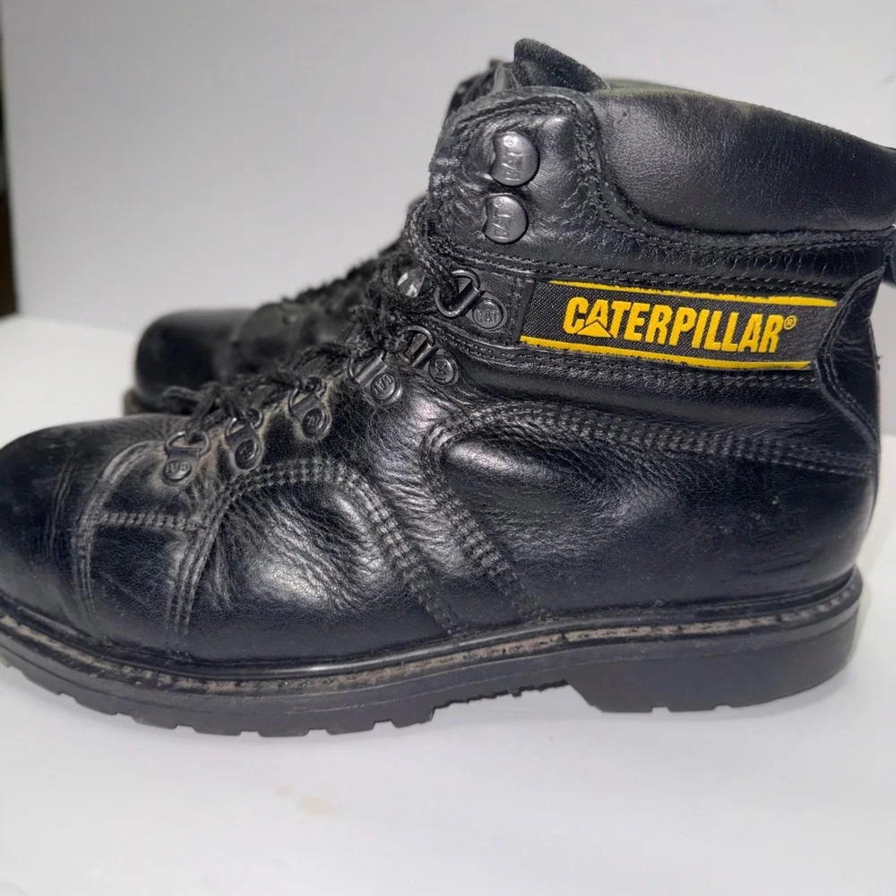 Caterpillar boots maximum leather