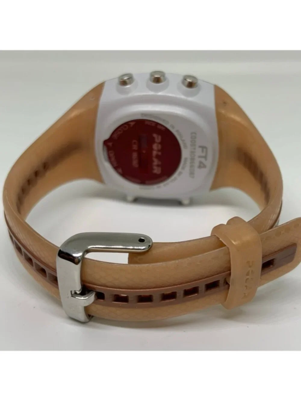 Polar FT4 Digital Watch Heart Rate Monitor digital 38mm Brown band running
