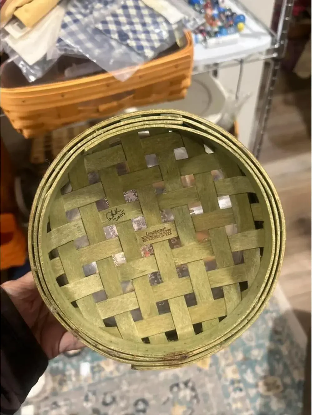 Longaberger includes protector