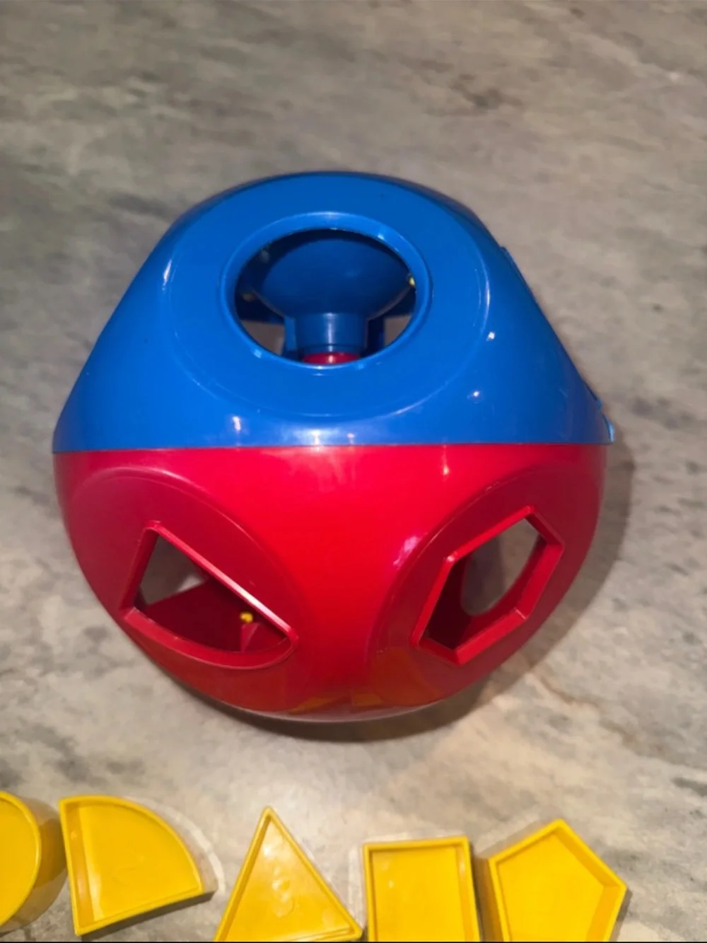 Tupperware colorful shape