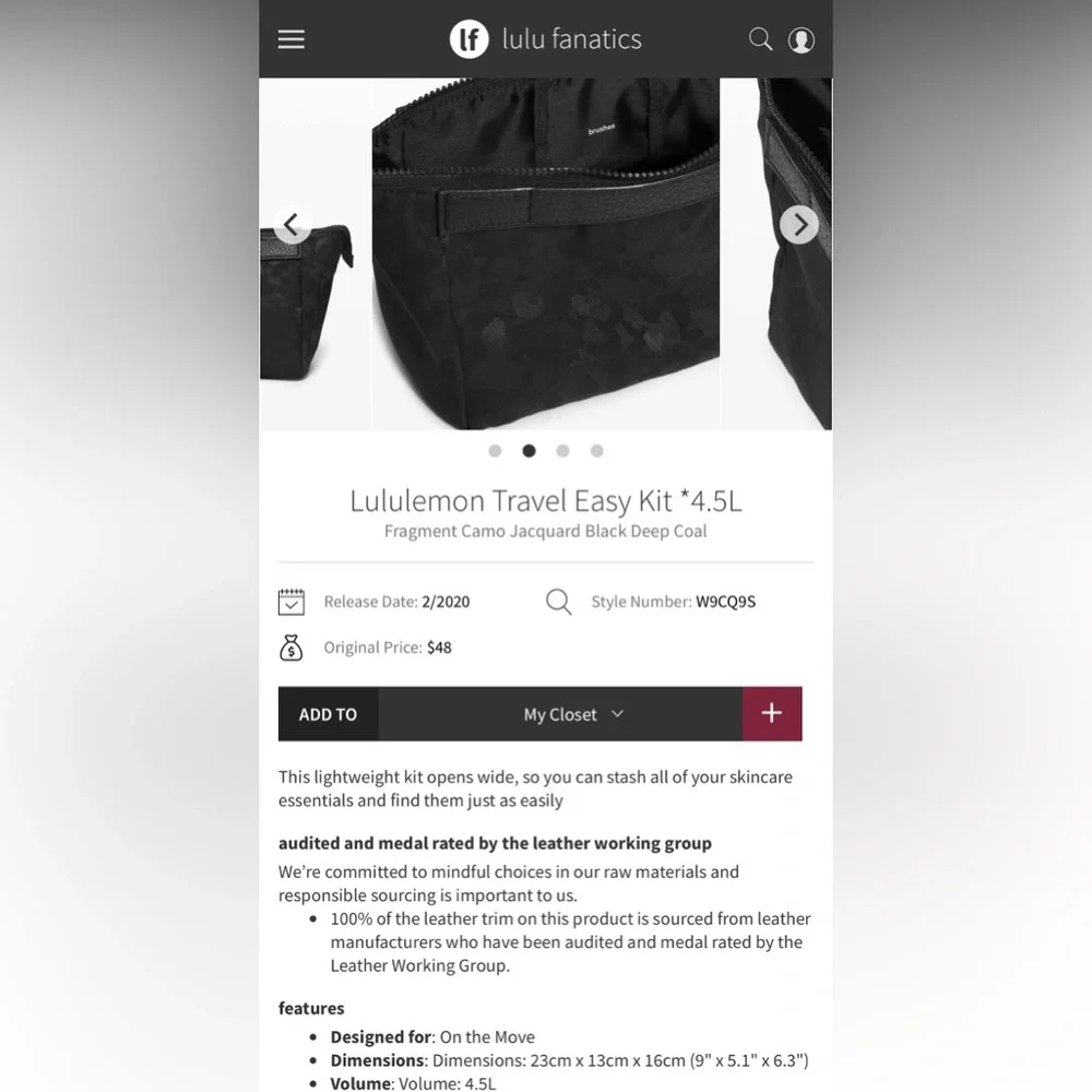 lululemon athletica lululemon travel