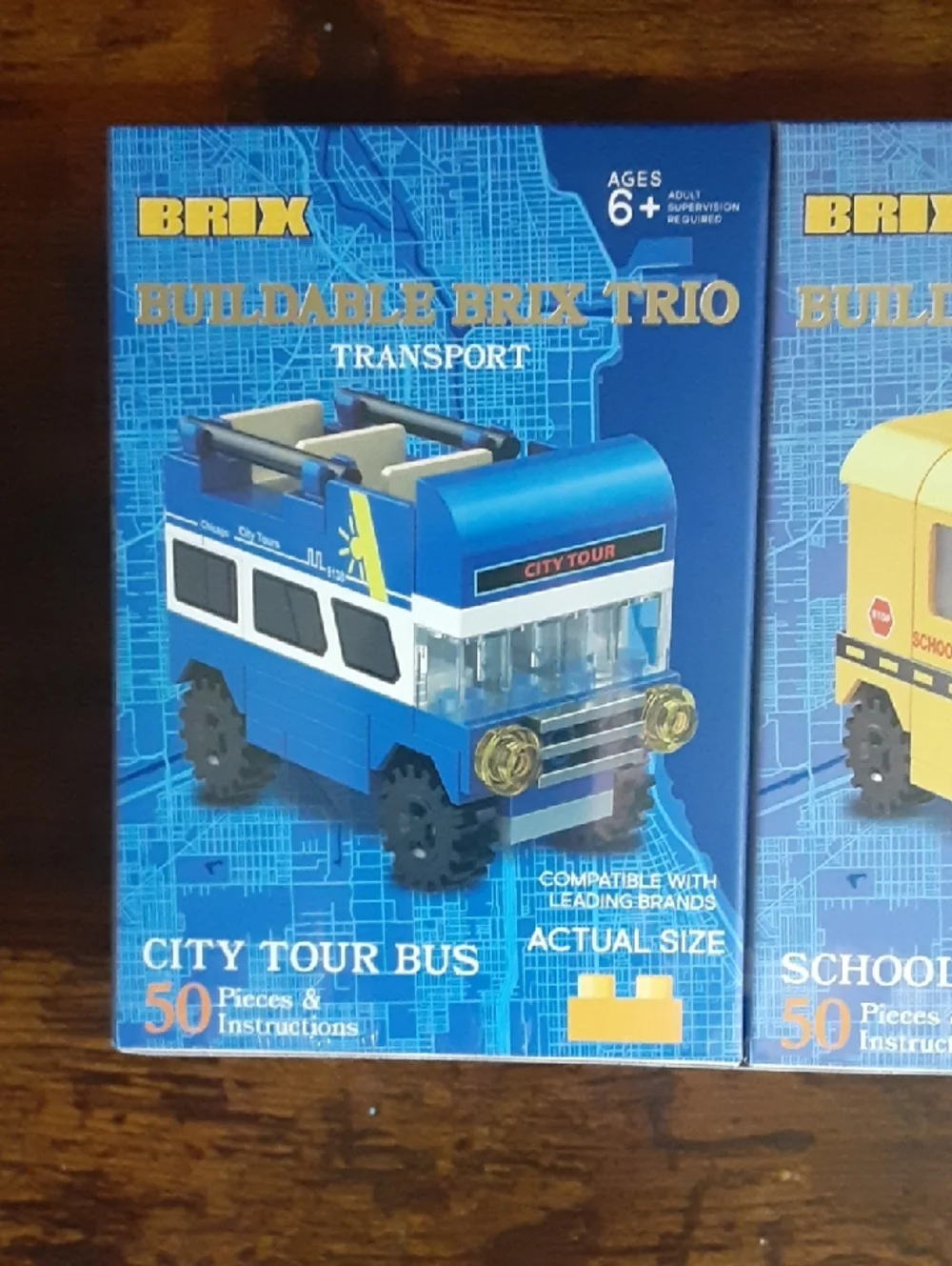 Brix buildable trio