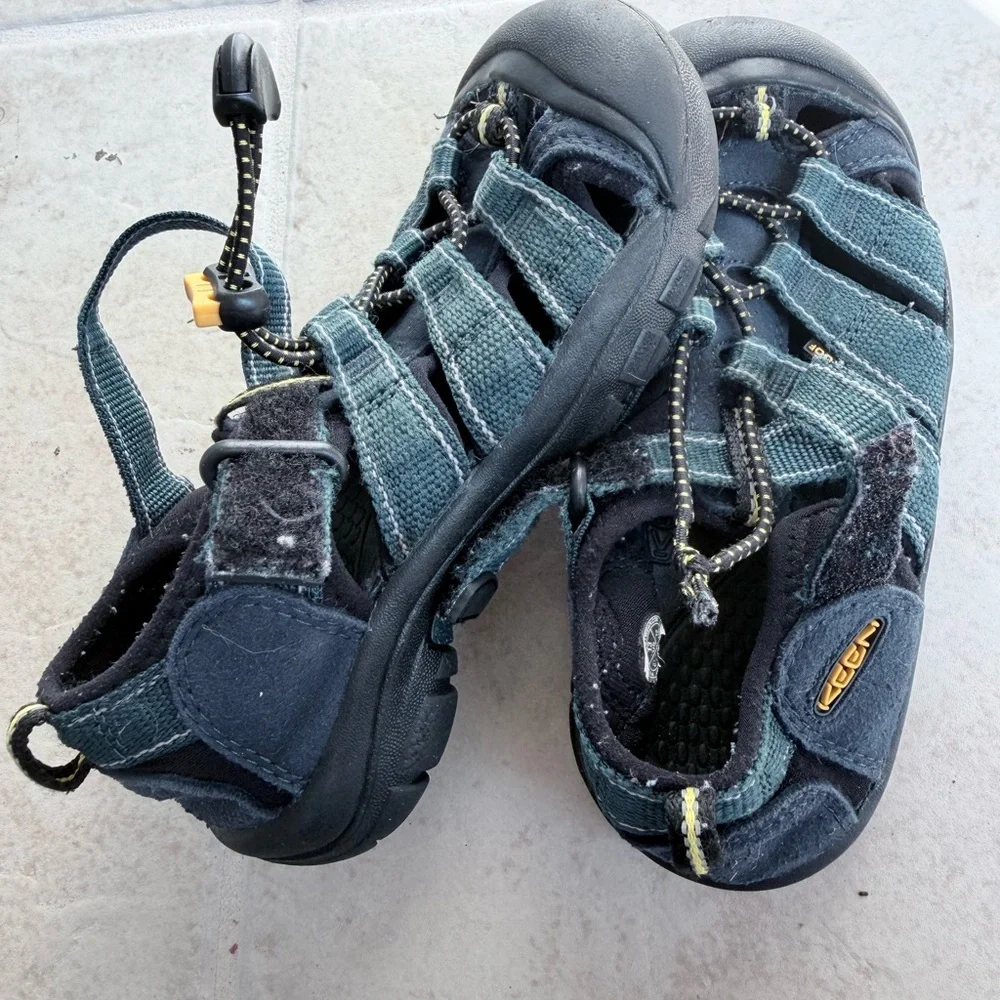Keen Kids Teal and Black‎ Sandals