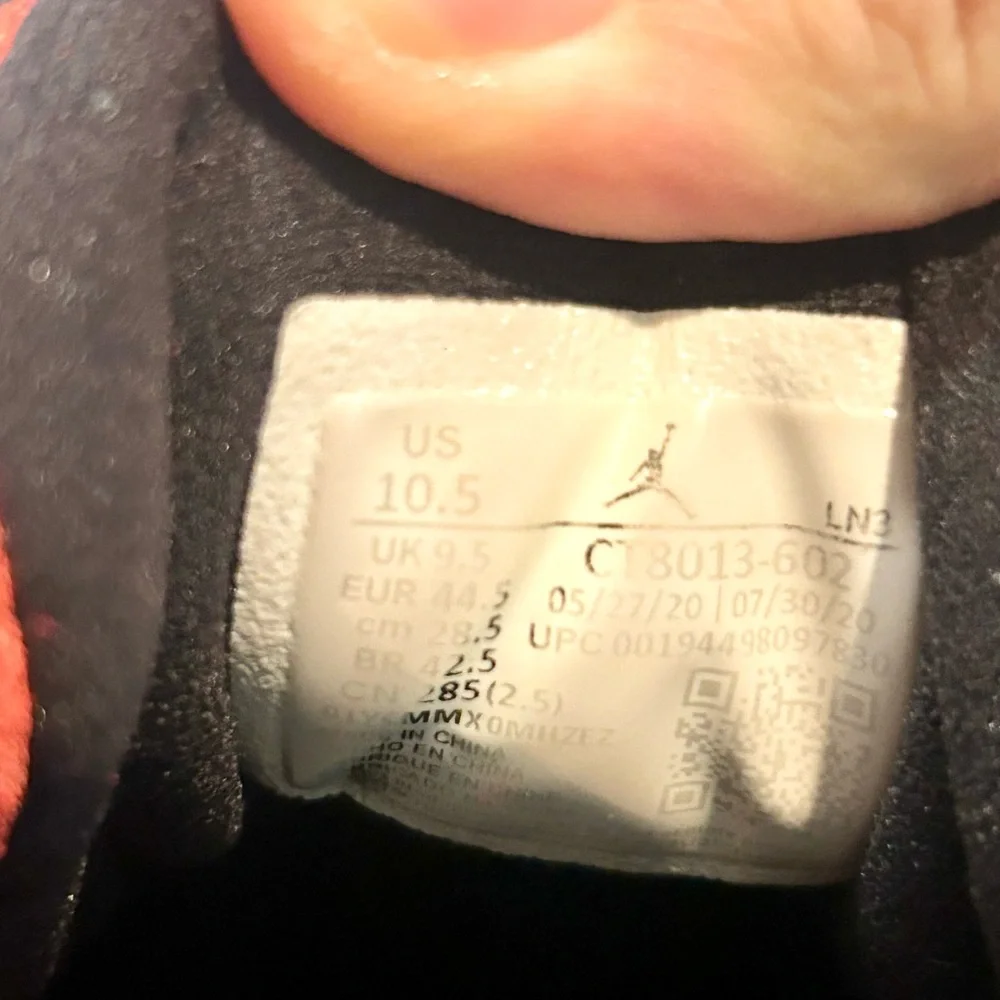 Jordan reverse 34