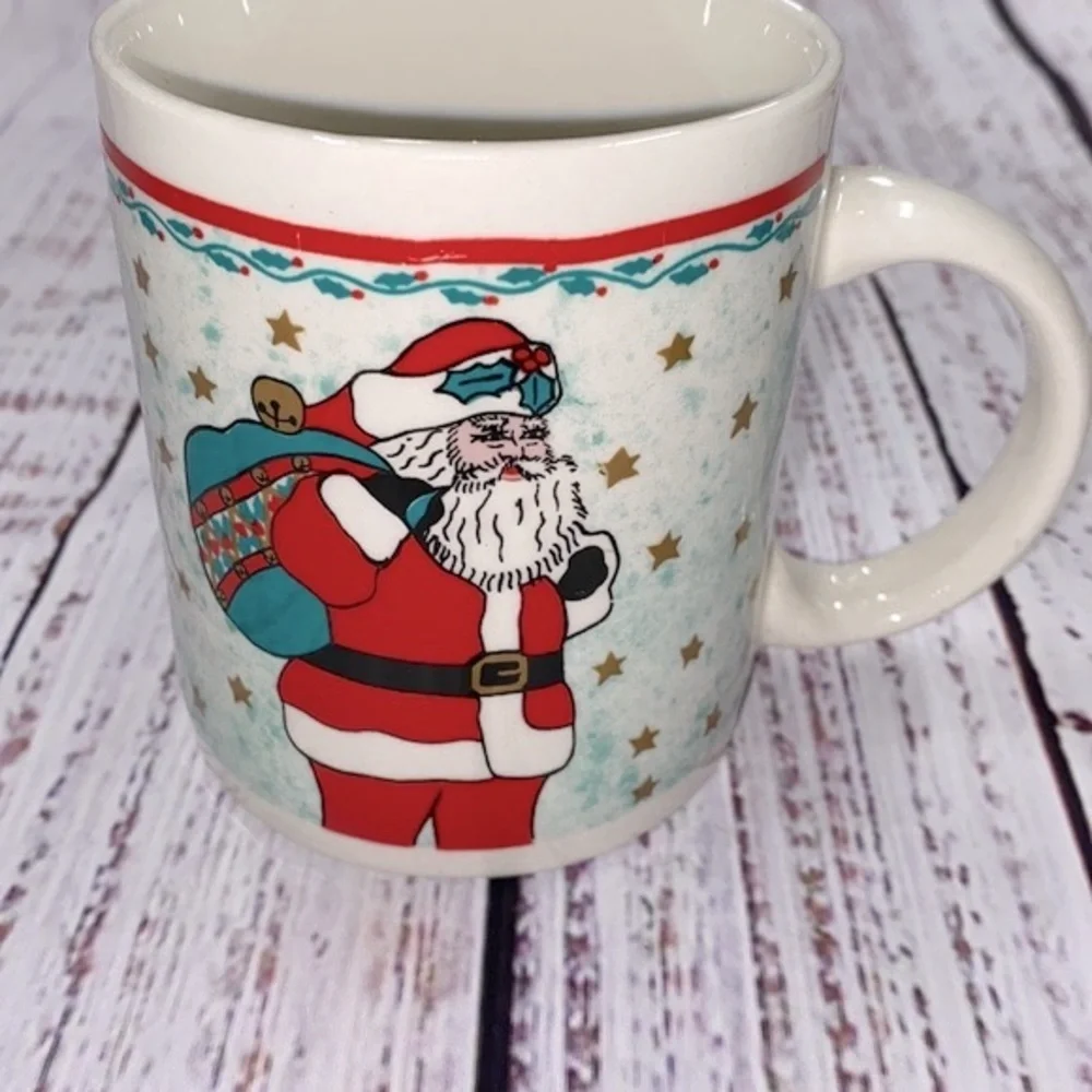 Vintage santa christmas