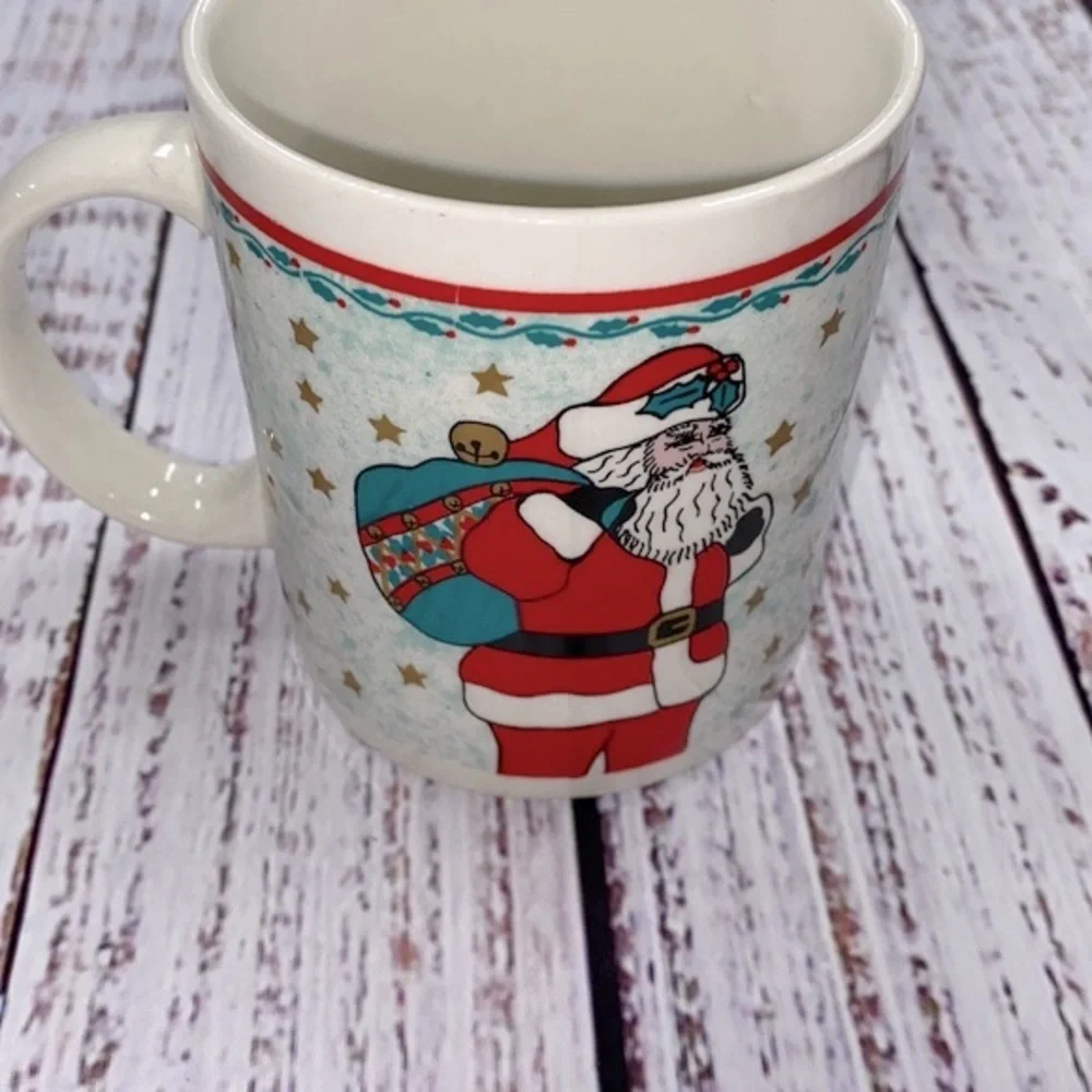 Vintage santa christmas