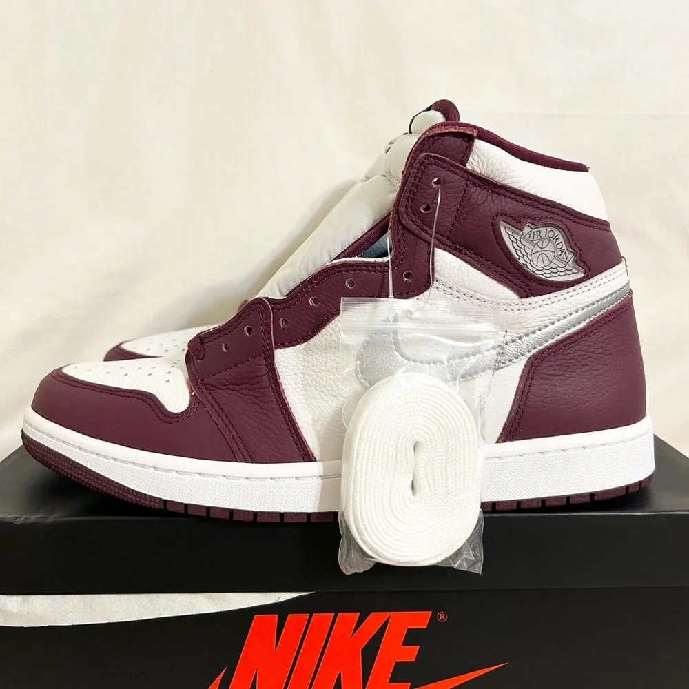 Jordan 1 Retro High OG Bordeaux size 10.5 555088-611 2021 BRAND NEW w/ OG BOX