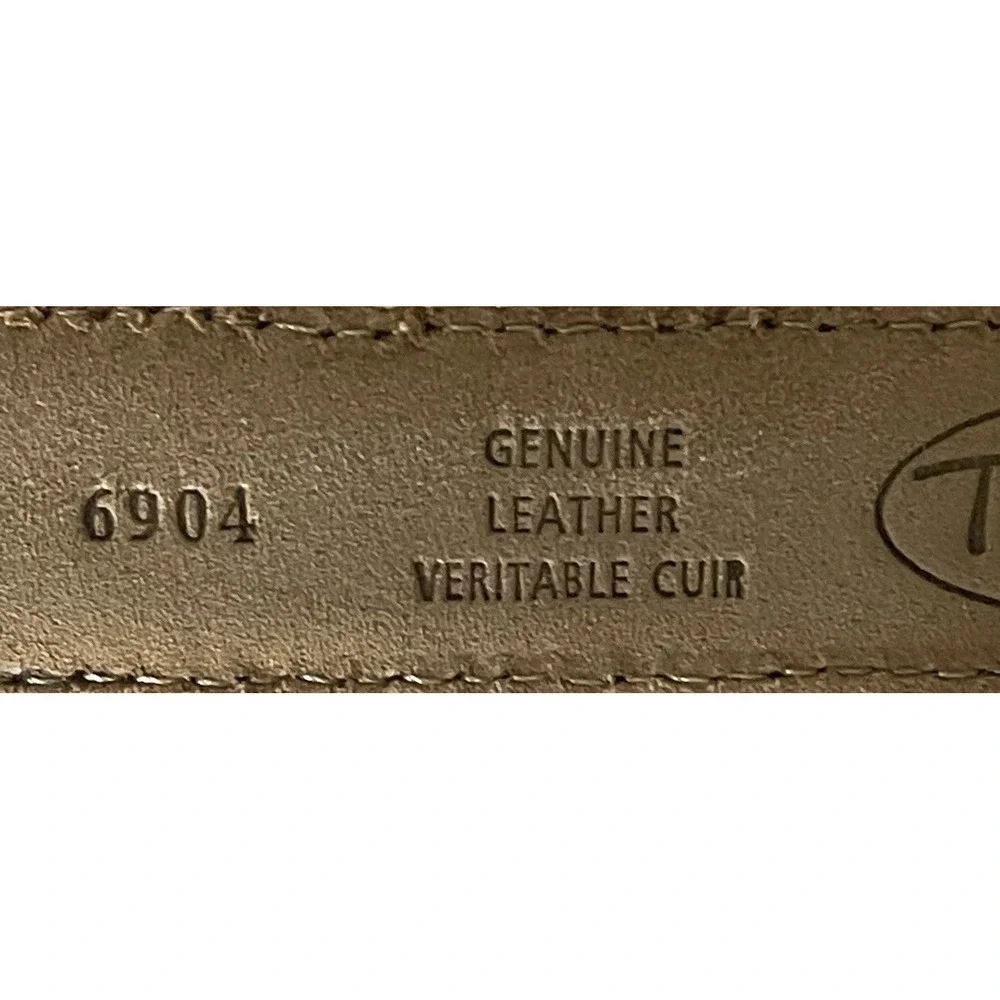 Talbots genuine leather