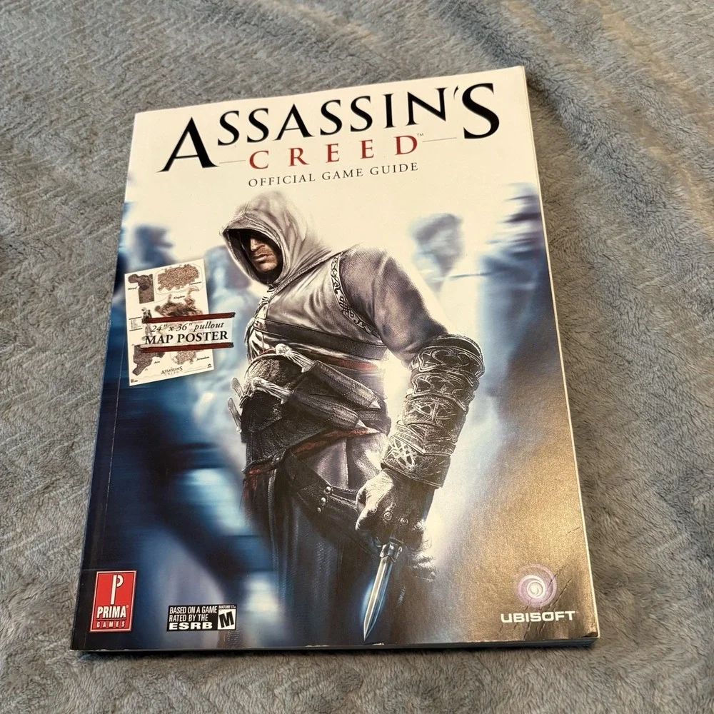 Assassin's Creed 1 Prima Official Game Strategy Guide *No Foldout Poster Map*