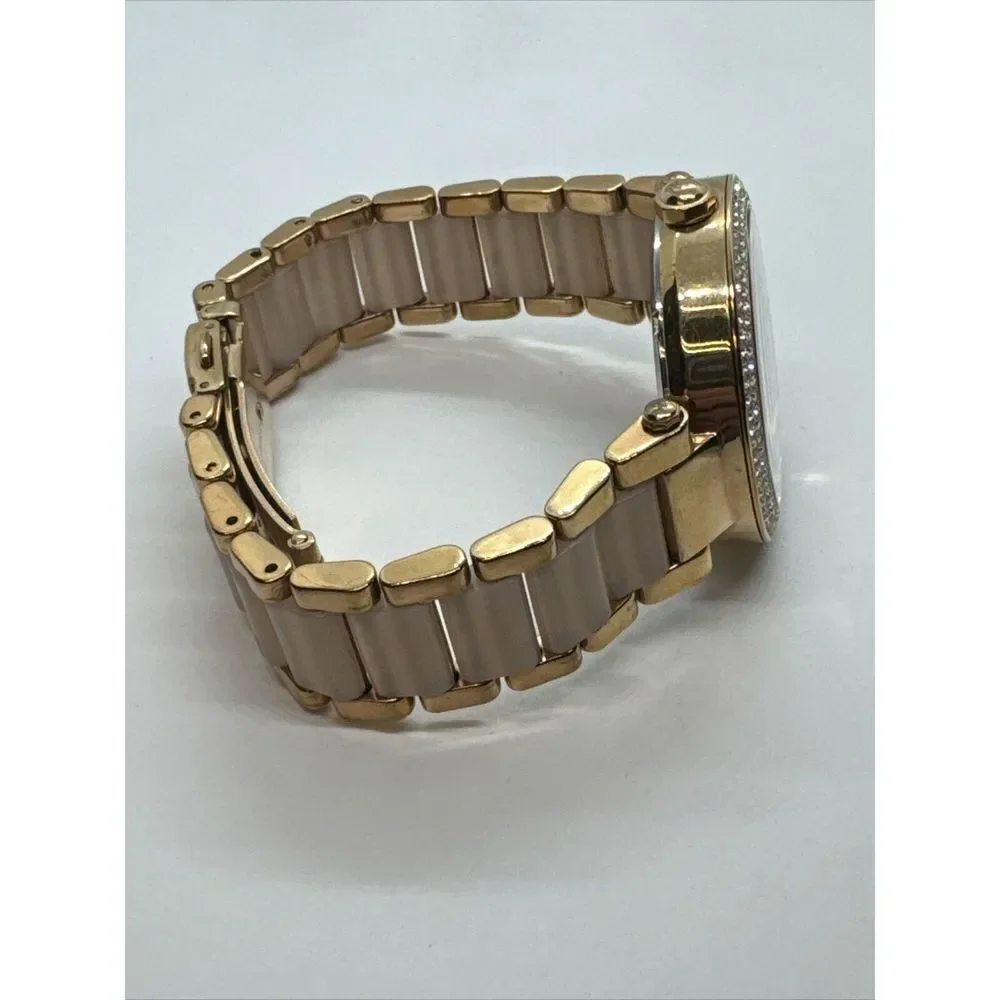 Michael Kors Parker MK6176 Women Rose Gold Analog Dial Quartz Wrist Watch JNA373