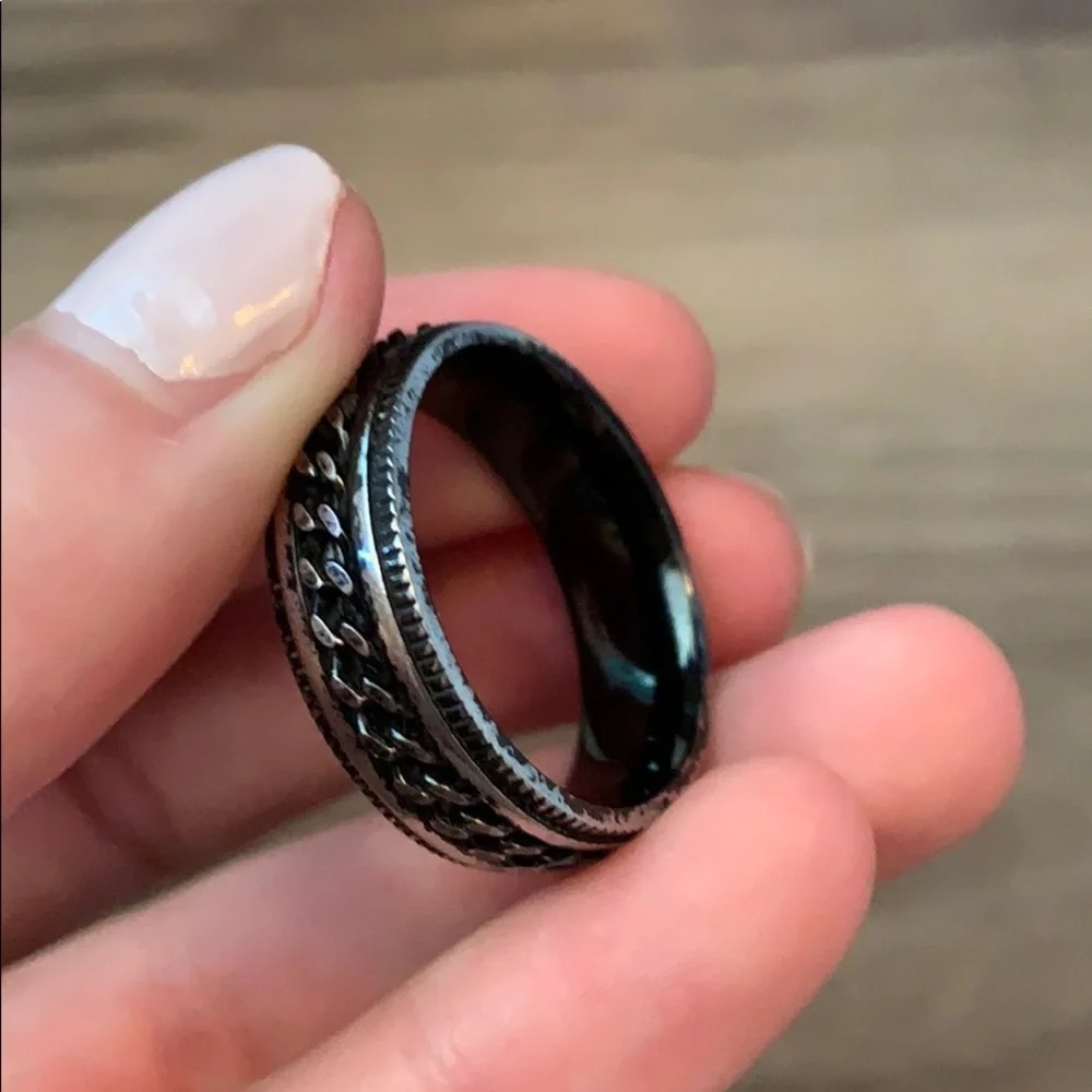 N/A men’s black