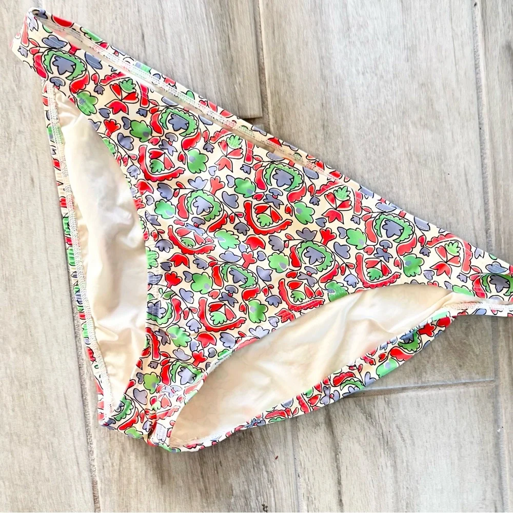 Tori Burch Costa Paisley Printed Bikini‎ bottoms  size large