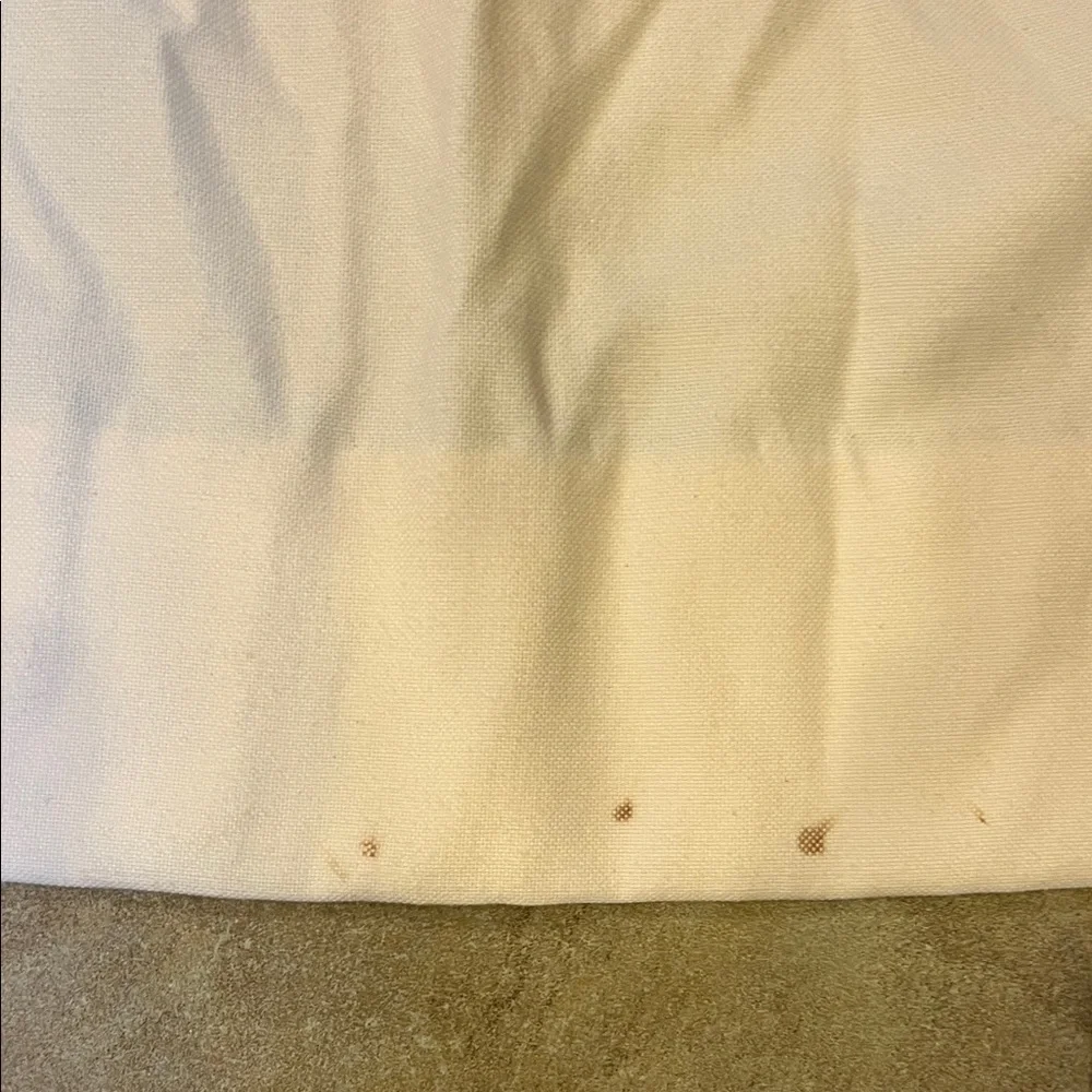 Custom pinch pleated