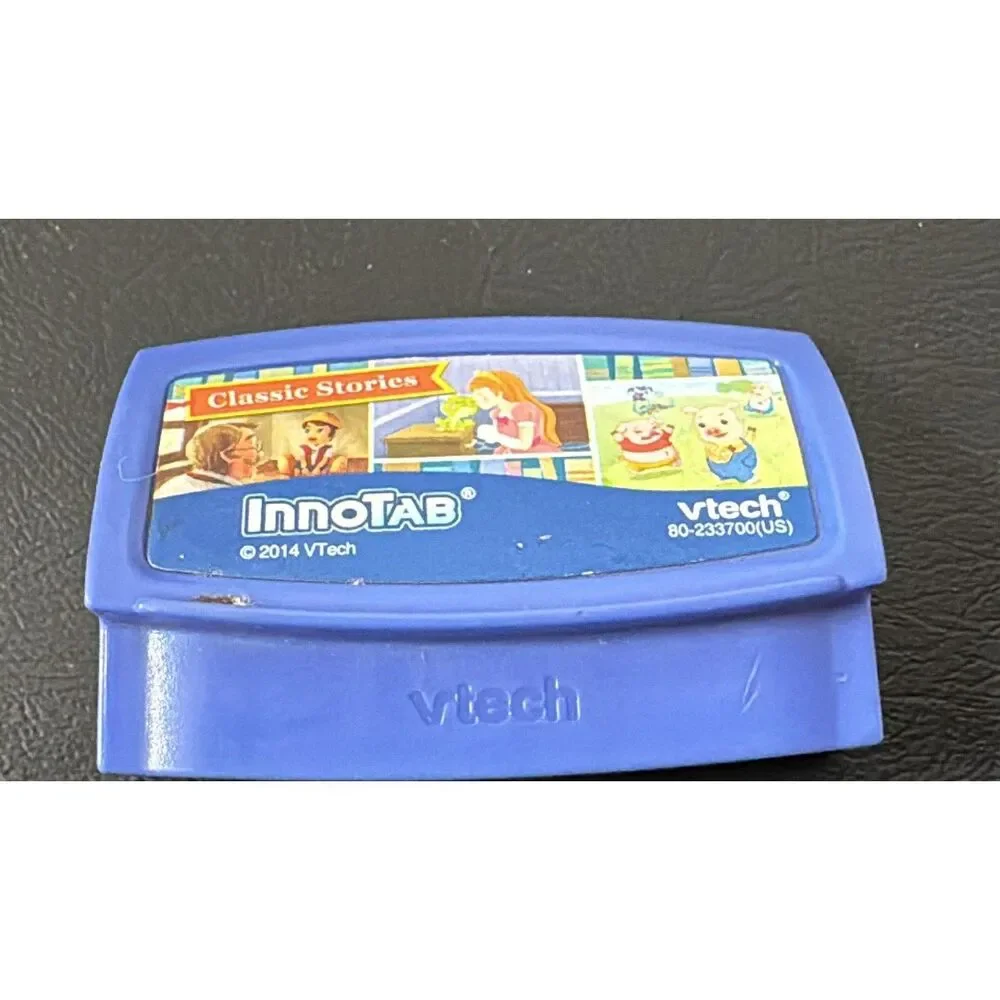 VTech Innotab Cartridges Lot of 3 Disney &  Classic Stories