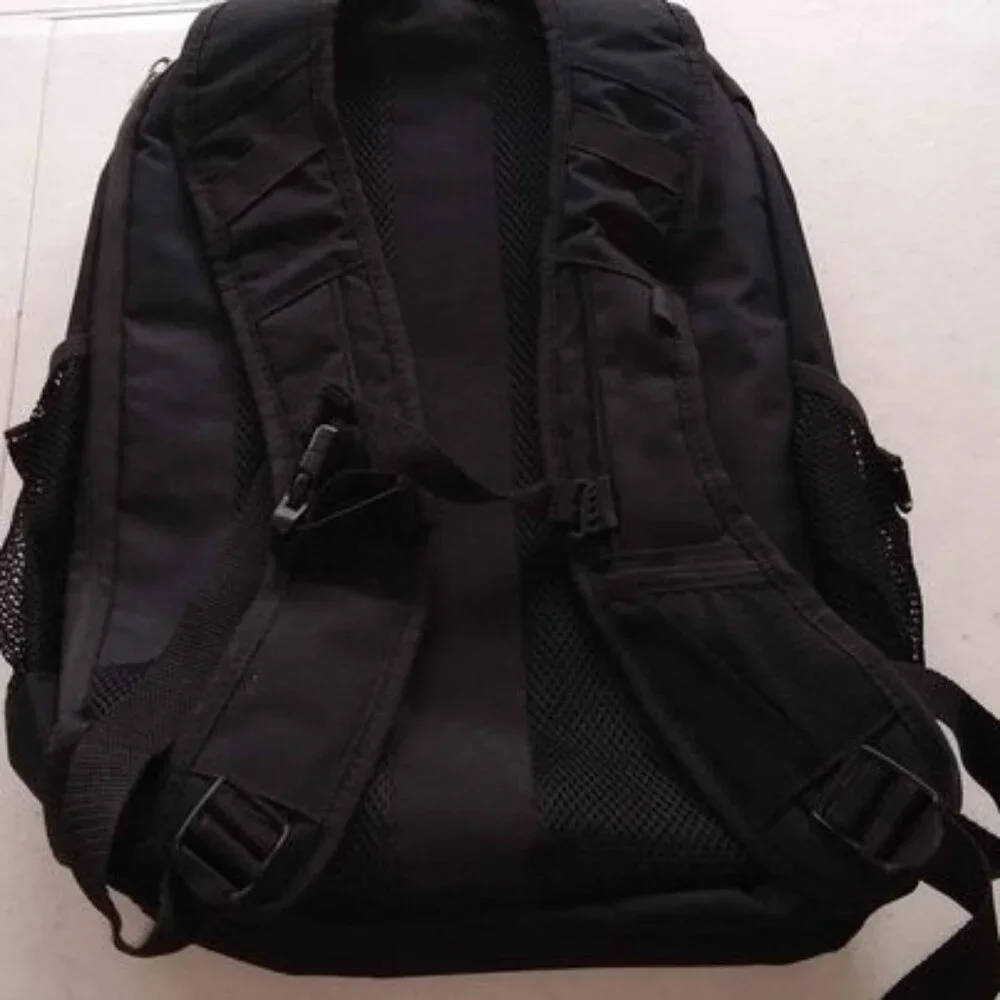 Delta black backpack