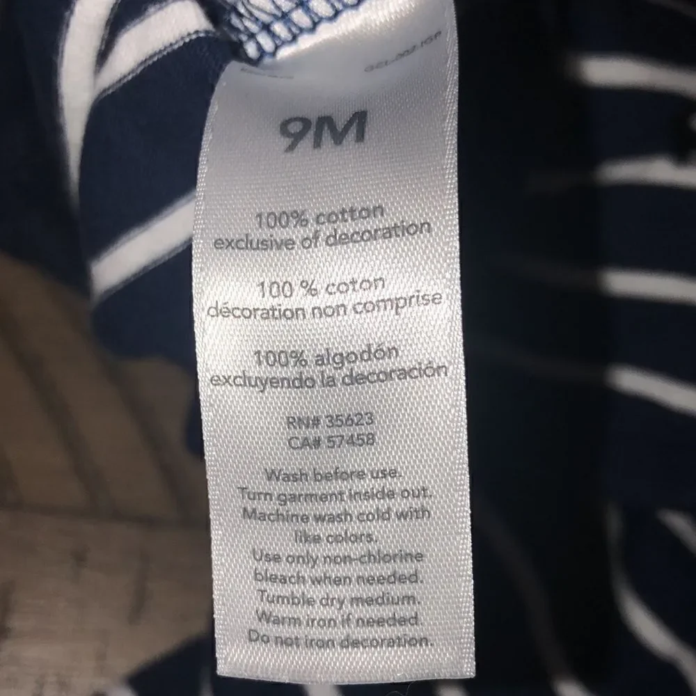 Carters 💯 cotton