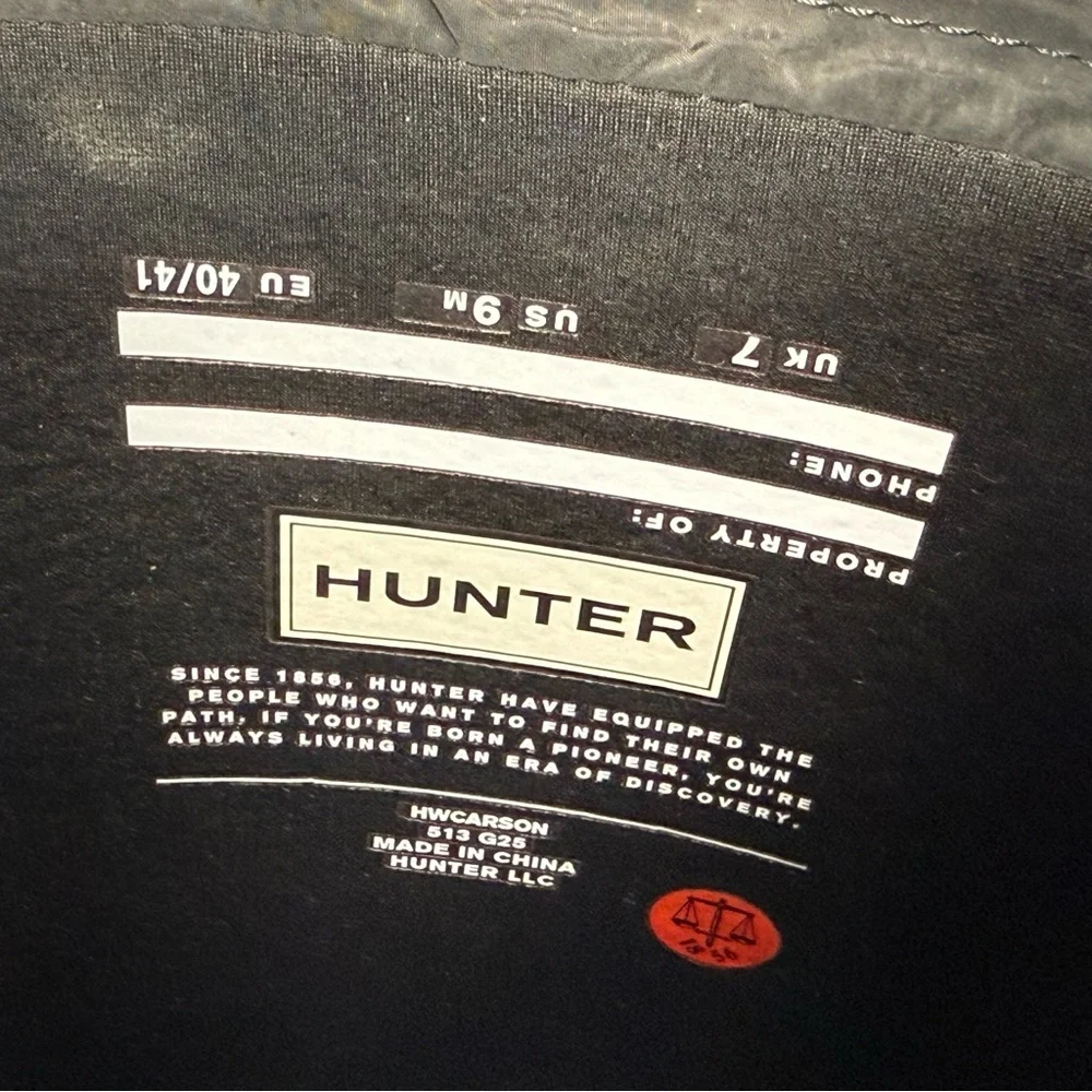 Hunter carson lug