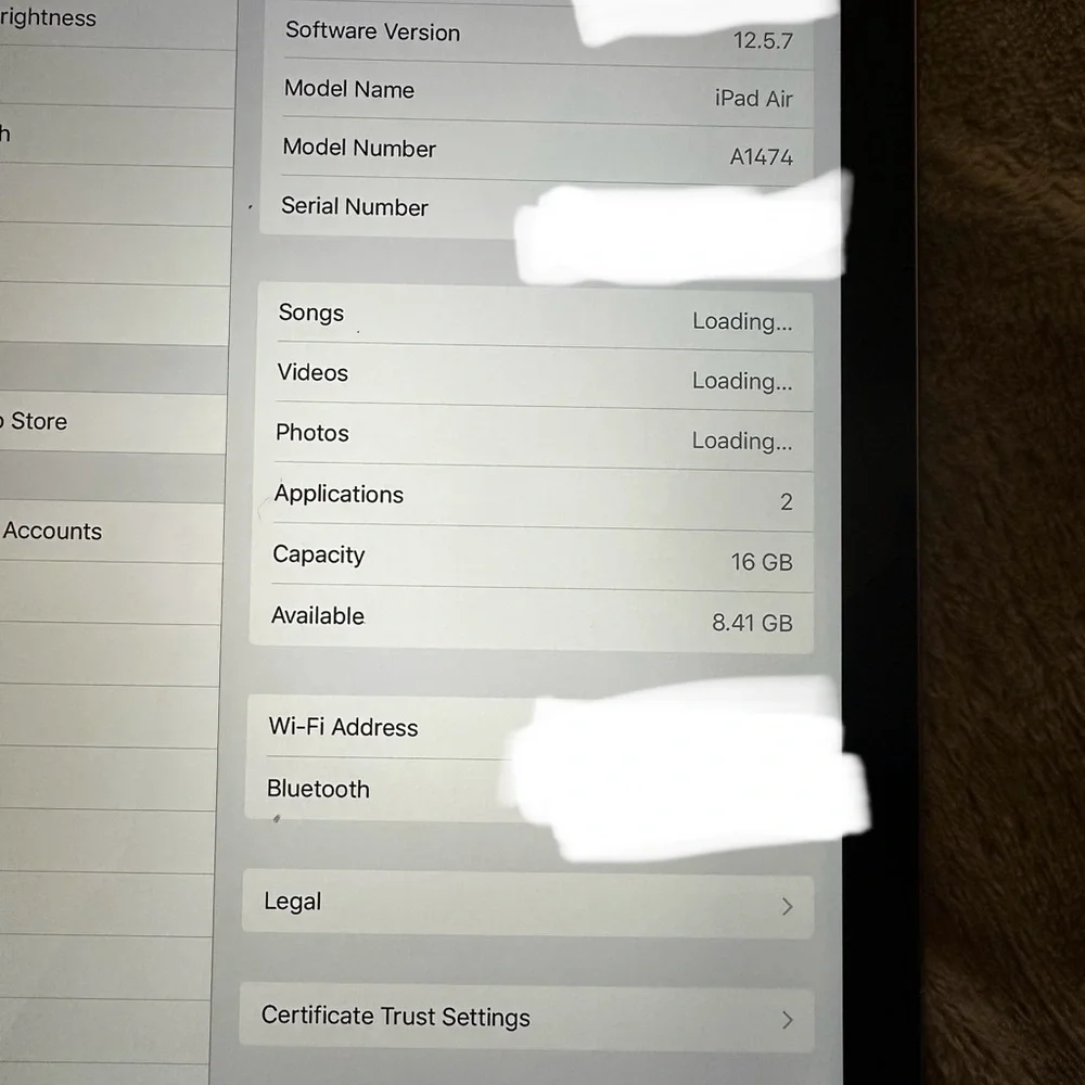 Apple ipad air