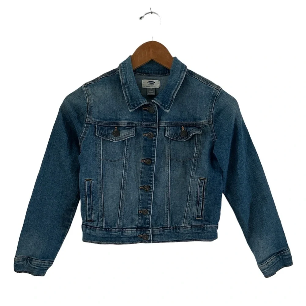 Old Navy FA 2017 Collection Denim Trucker Jacket Size L/G (10-12)