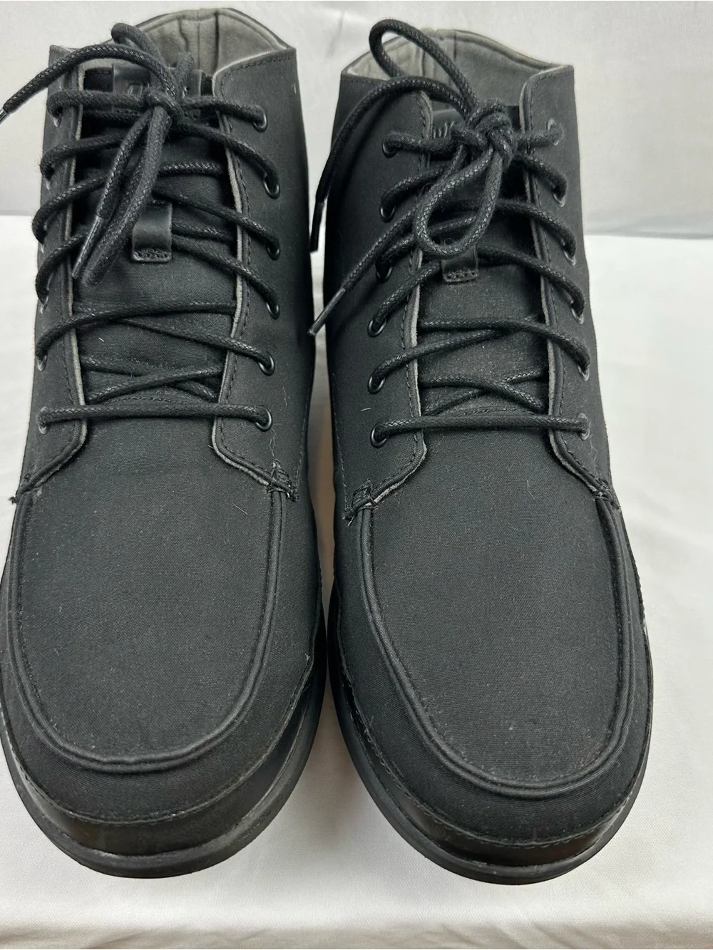 OluKai Men's Black Chukka Lace-Up Boots