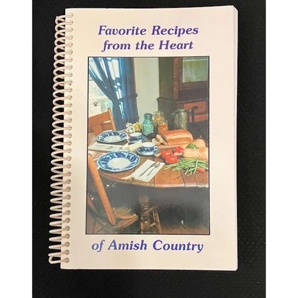 Favorite Recipes From the Heart of Amish Country Cookbook Sugarcreek Ohio