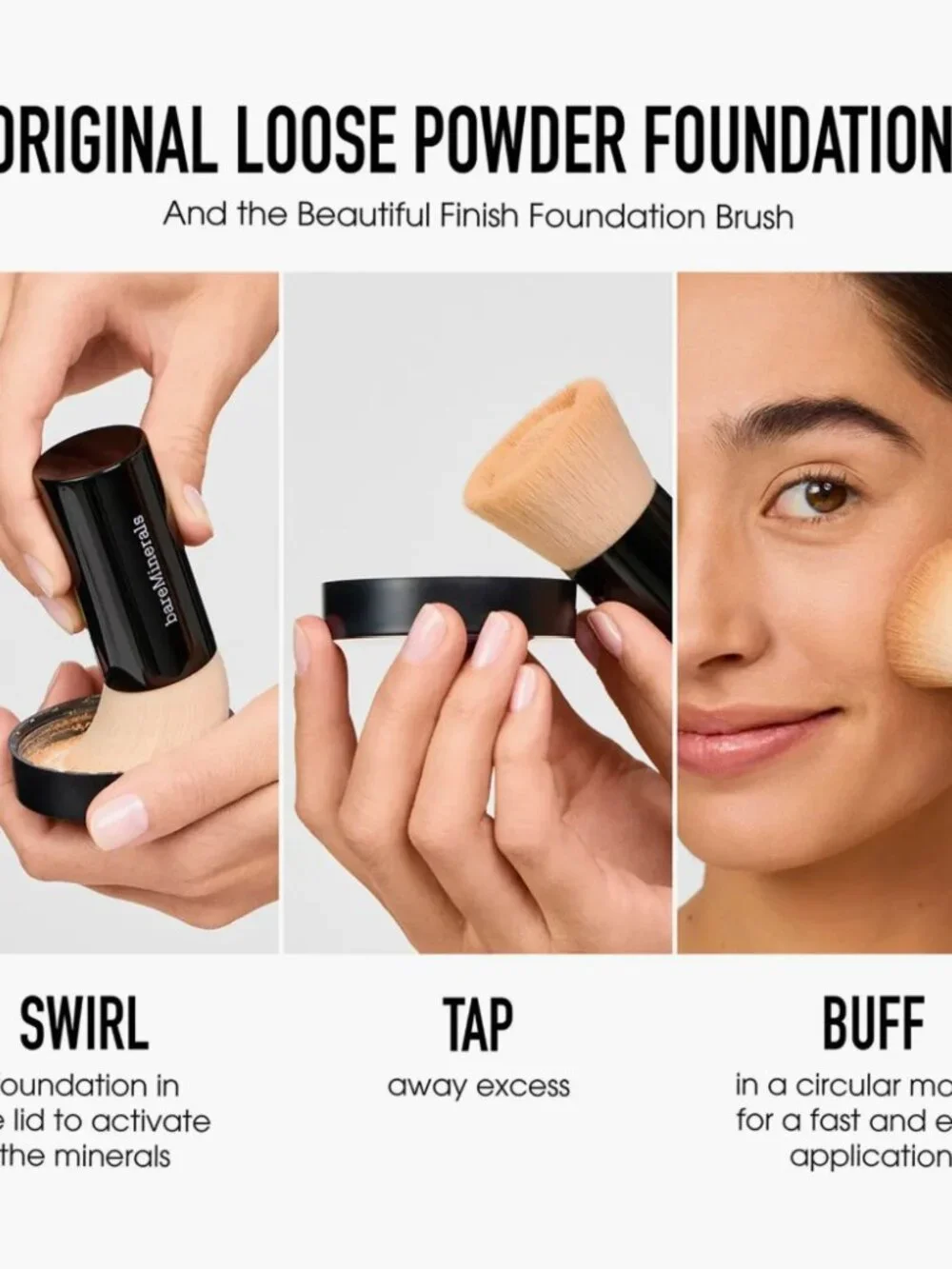 bareMinerals amount by face