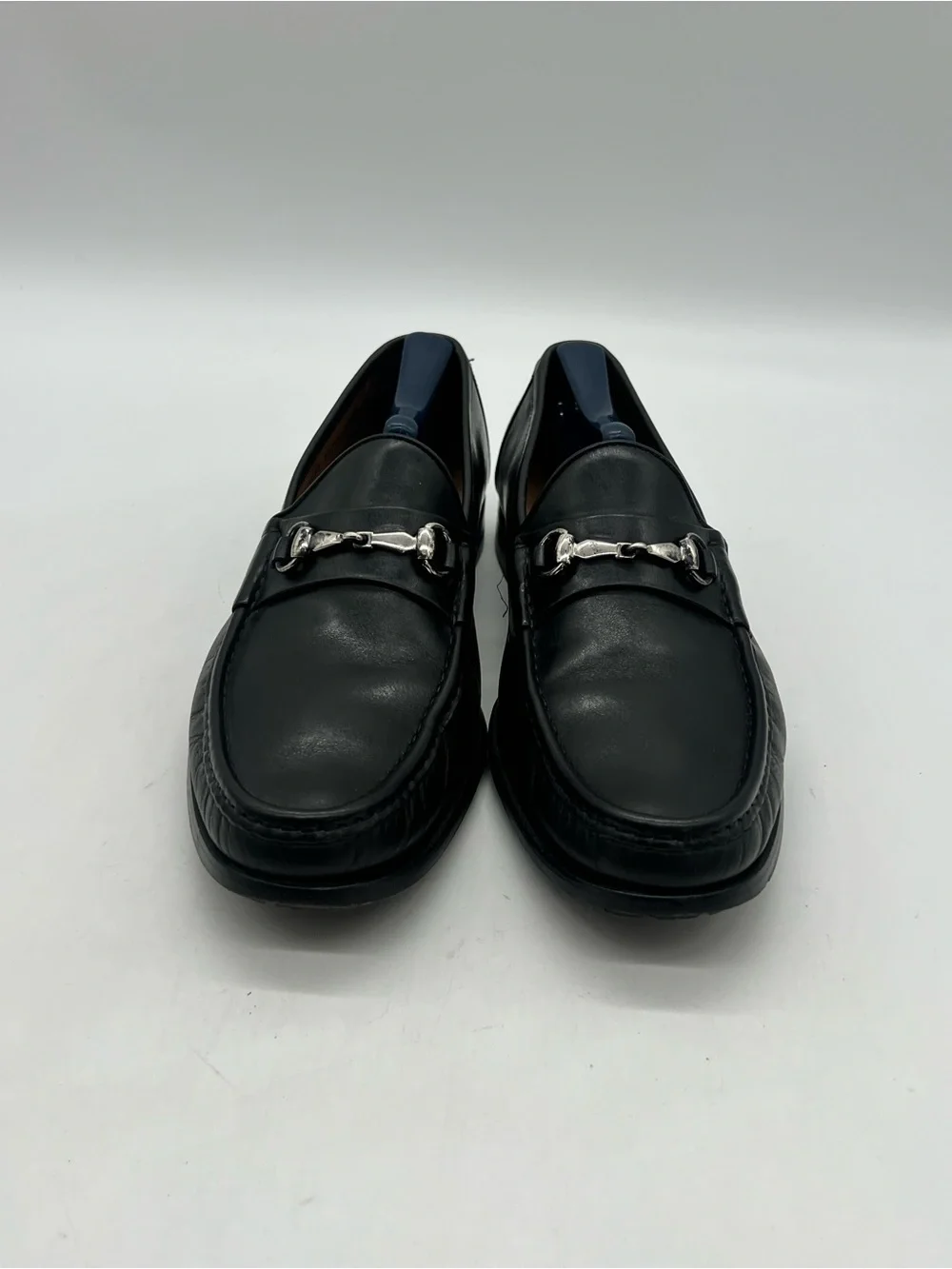 Allen Edmonds Lucca Men’s 11.5B Black Leather Horsebit Loafers Dress Shoes