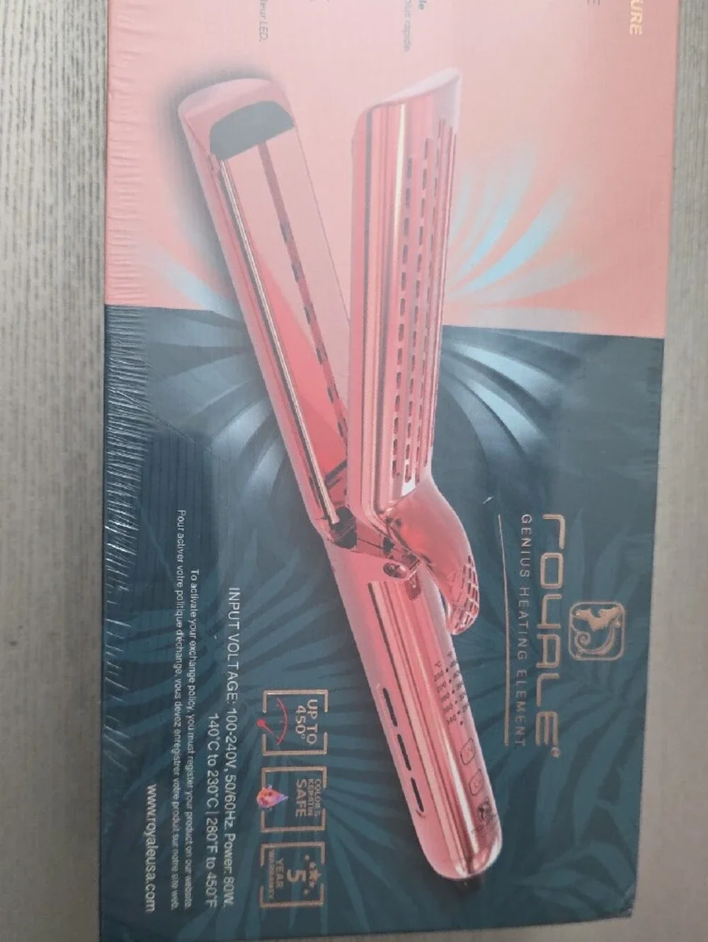 Miami Breeze. Infra-Titanium Superpower Hair Styling Tool (Ultra 3 )