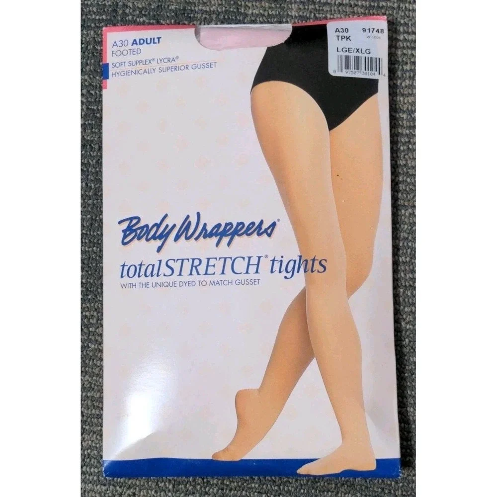 Body‎ Wrappers Total STRETCH Tights LGE/XLG A30 Adult Theatrical Pink