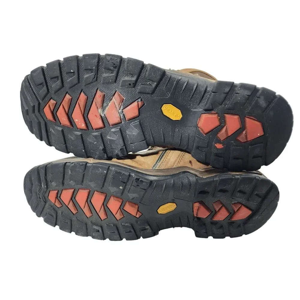 Red Wing‎ ASTM F2413-11 Size 11.5 Waterproof Steel Toe Vibram Sole Boots Brown