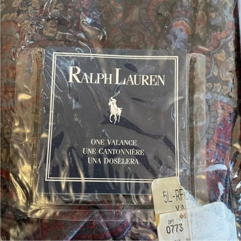 Ralph Lauren burgundy lauren cotton