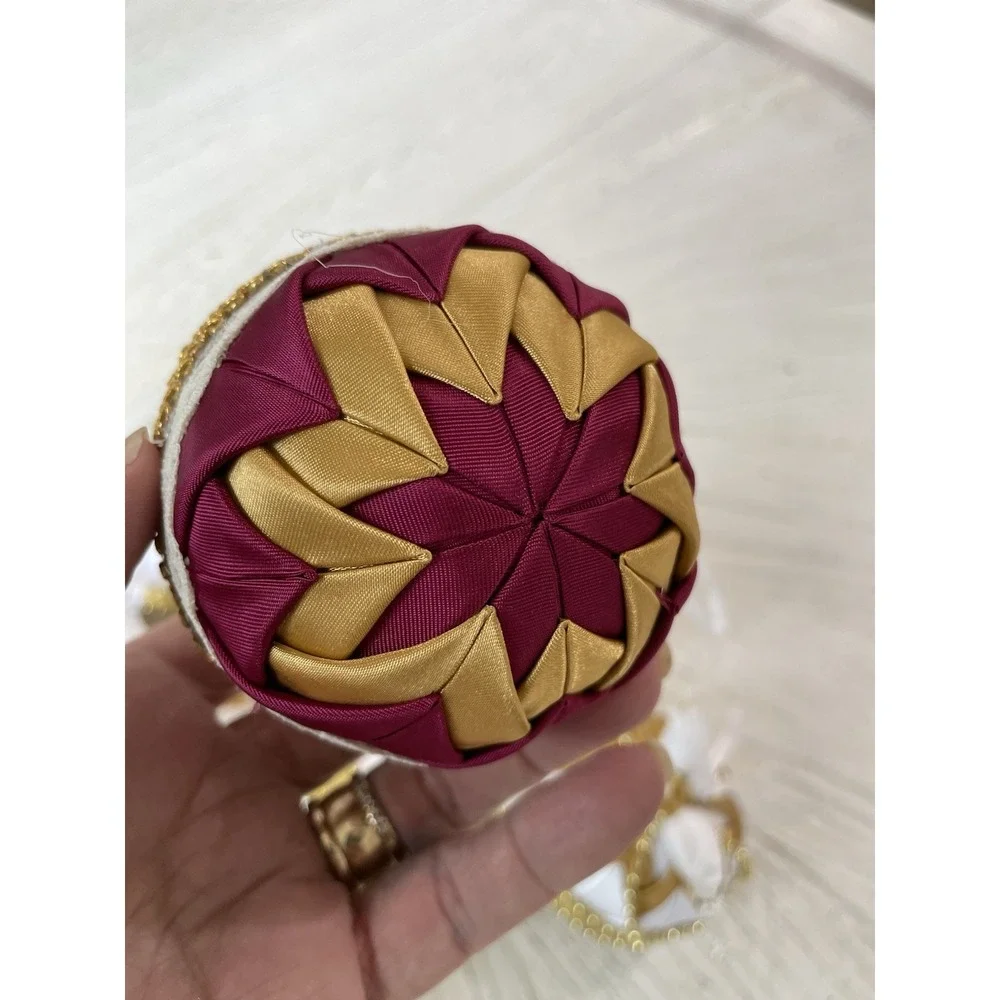 Handmade vtg folded