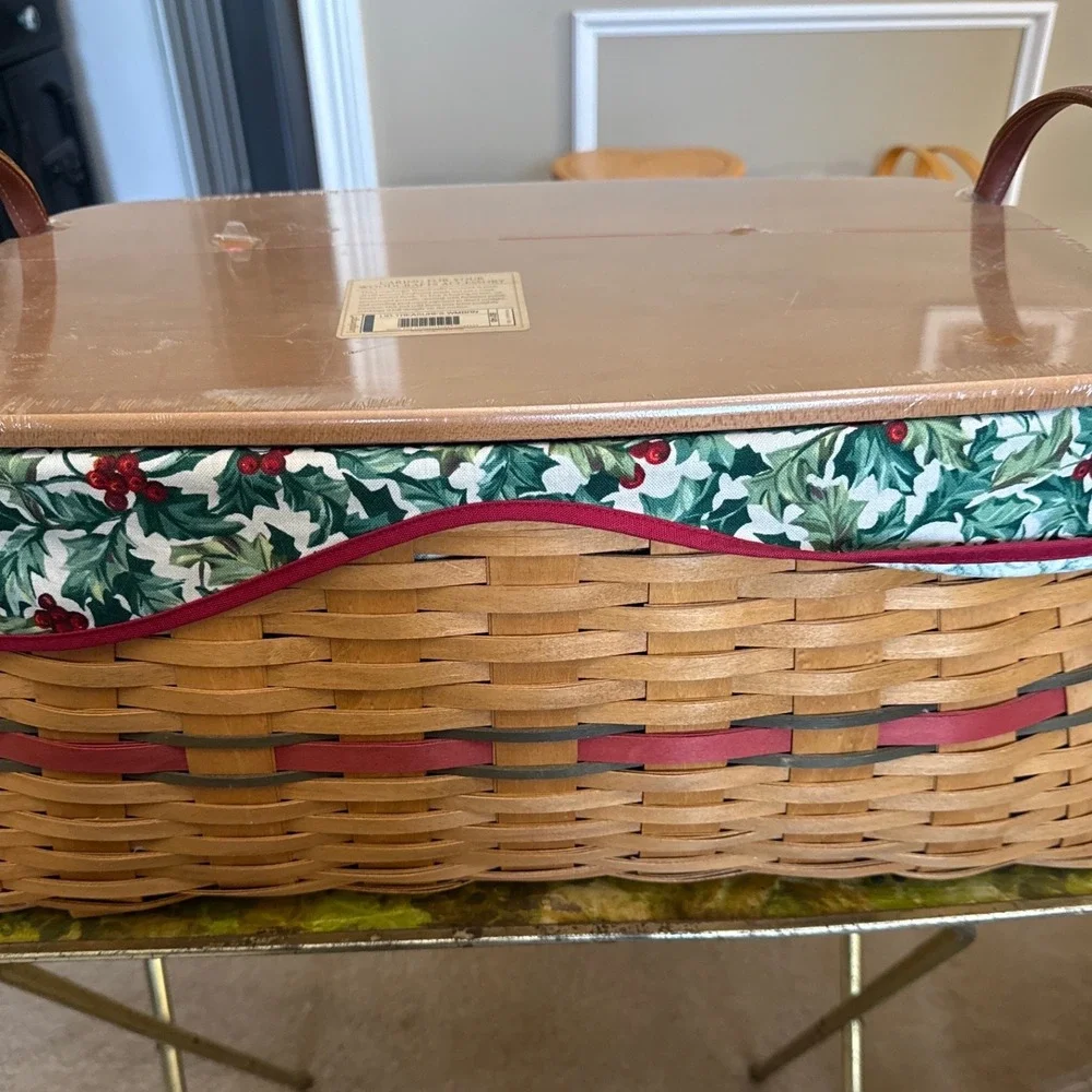 Longaberger treasures basket