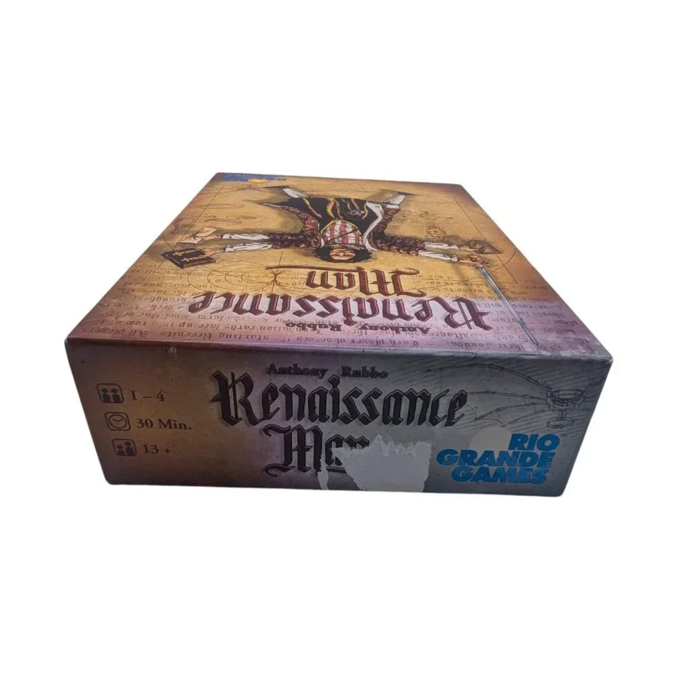 Renaissance Man Board Game By Anthony Rubbo For 1-4 Players Ages 13+
