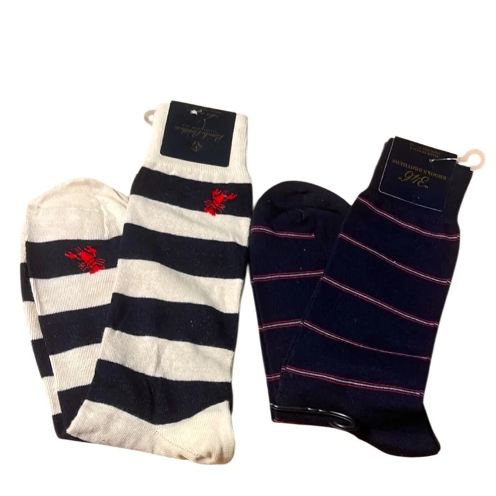 BROOKS BROTHERS socks NO OFFERS PLS